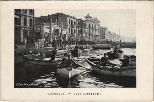 CPA GREECE SALONIQUE - Quai constantin (155614) - Bild 1 von 2
