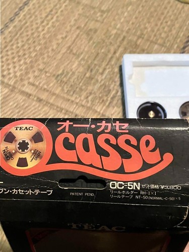 TEAC OC-5N Full Open Cassette Tape Ocasse Reel Holder Metal Reel Tape from Japan - Bild 3 von 6