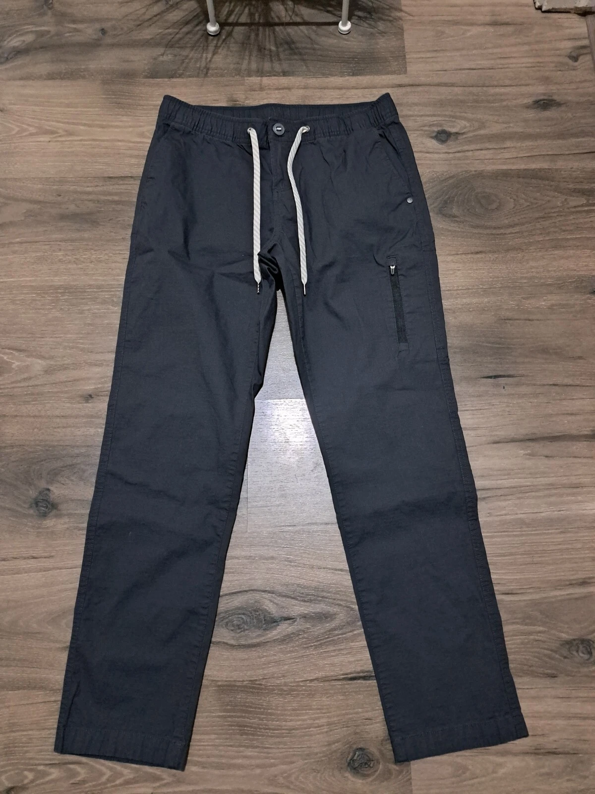 EUC Vuori Ripstop Jogger Pants Performance Climbing Hiking Gray Men's Size Med