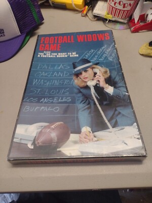 Football WIDOWS Board Game Real Life Games. Football Bookie Game SEALED 