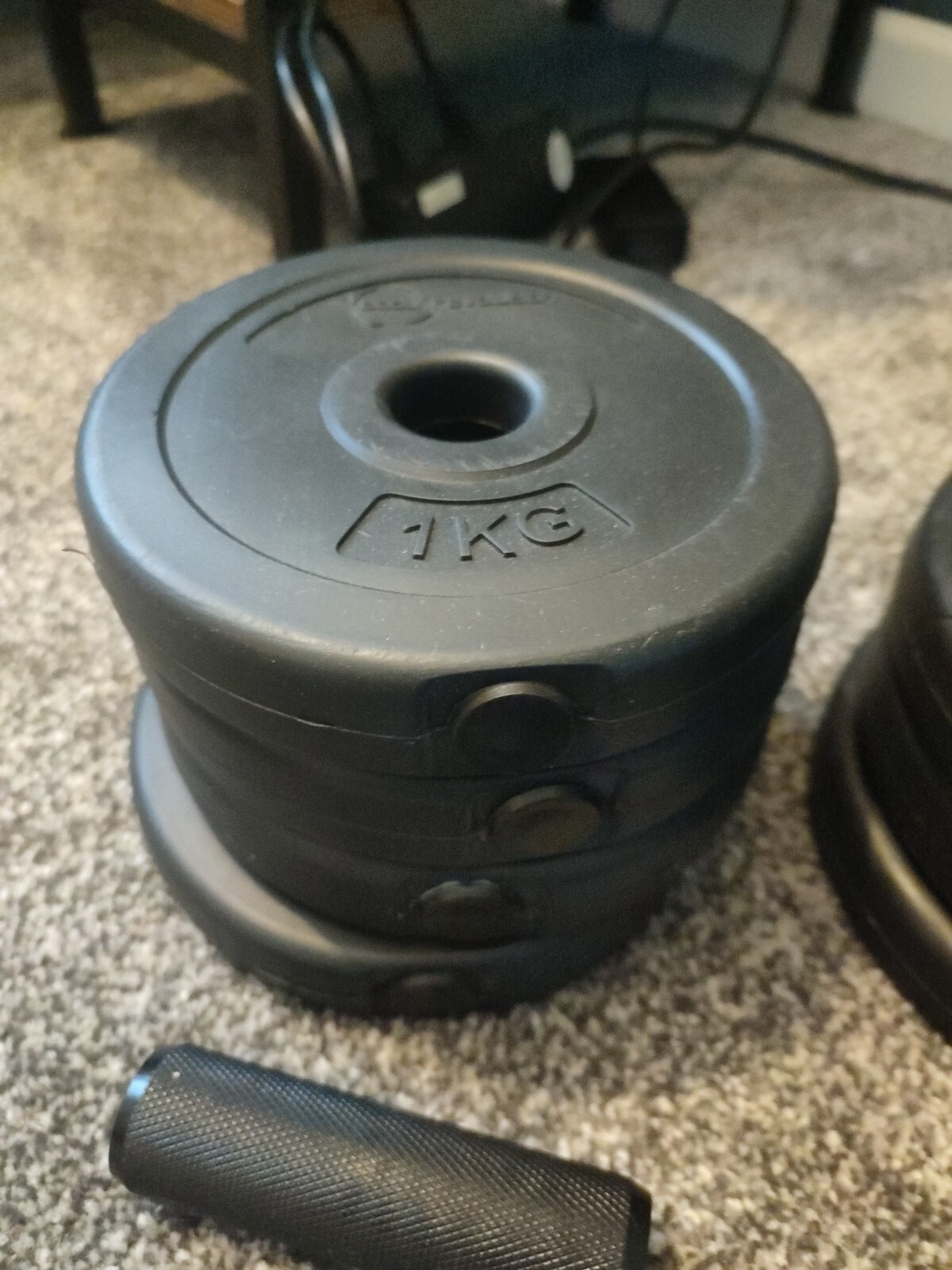 Barbell / Dumbbell Set. eBay