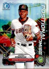 2021 BOWMAN CHROME POSITIONAL PROMISE POS-KR KRISTIAN ROBINSON DIAMONDBACKS