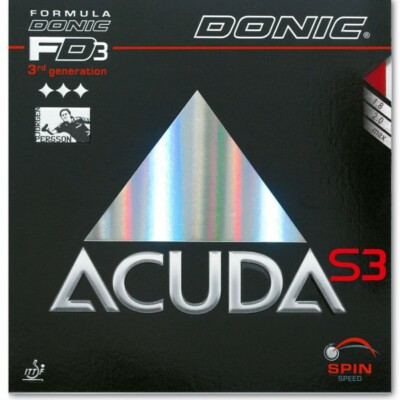 Donic Acuda  S3 / Tischtennisbelag / NEU / zum Sonderpreis