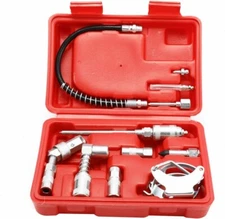 NovelBee 11 Piece of Grease Gun Accessory Kit with 1/8" NPT for Zerk Fittings