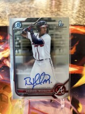 2022 Bowman Chrome Brandol Mezquita #CPA-BM 1st Chrome Prospect Auto