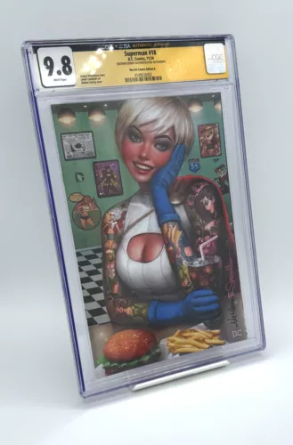Superman #18 Power Girl variant CGC SS 9.8 signed by NATHAN SZERDY