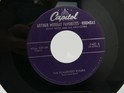 Chuy Reyes Lina Mujer / Flamingo Rumba 45 rpm Vinyl Record