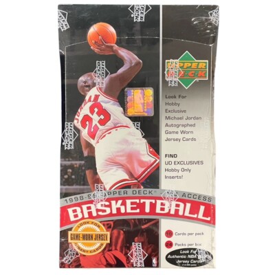1998/99 UPPER DECK MJ ACCESS NBA BASKETBALL SERIES 2 HOBBY BOX 24