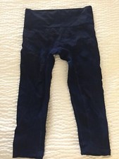 Athleta Athletic Leggings - Medium Blue/Black