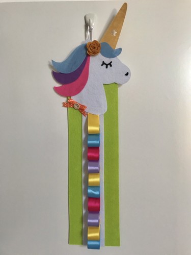 Porta Cerchietti/Accessori capelli in Feltro Idea Regalo Bambine Unicorno |  eBay