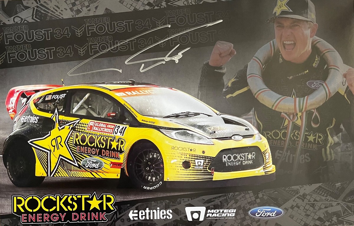 Tanner Foust 34 Ford Rockstar Energy Drink RallyX Racing