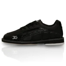 3G Tour Black Bowling Shoes Wide