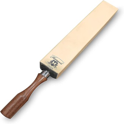 Streichriemen Holz zum Schärfen von Rasiermessern und Messerschärfern 4-seitig