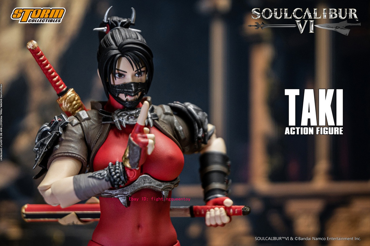 Storm Toys TAKI SOULCALIBUR VI 1/12 Female Action Figure INSTOCK