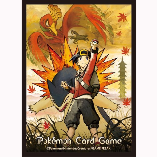 Pokemon Card Game Ethan & Typhlosion 64 Sleeve Supply Pokemon Center orignal - Picture 18 of 24