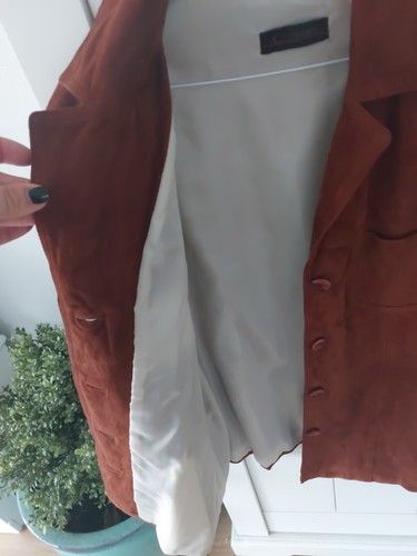 Cabrini Echt-Lederjacke DAMEN Wildleder Cognac 🤎 NP 349.90€ - Bild 3 von 7