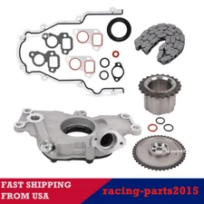 Timing Chain + Oil Pump +Gasket For Chevrolet GM 4.8L 5.3L 6.0L LS1 LS2 LS3 USA