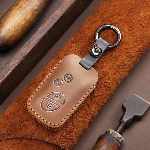 Leather Car Key Fob Case Cover Protect For Lexus ES RX LX GS ES350 IS250 RX350 - Picture 13 of 17