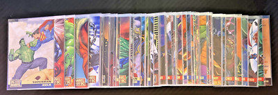 1995 Fleer Skybox DC Versus Marvel Complete Set 100 Cards NM FREE SHIPPING