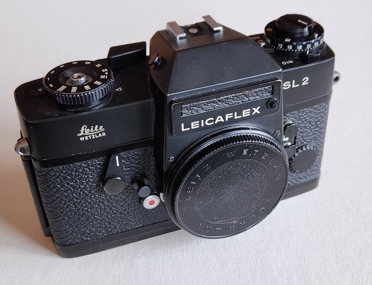 Leica Leicaflex SL2 Black 35mm Film Camera Body #1389916 Leica Leicaflex SL2 Black 35mm Film Camera Body #1389916