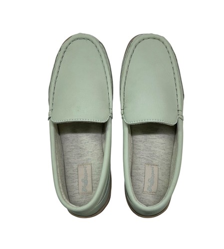 MyPillow MySlippers All Season Moccasin Slippers Women’s Size 9 Leather Slip On - Picture 2 of 7
