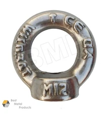 304 Stainless Steel Lifting Eye Nut M12 1200204