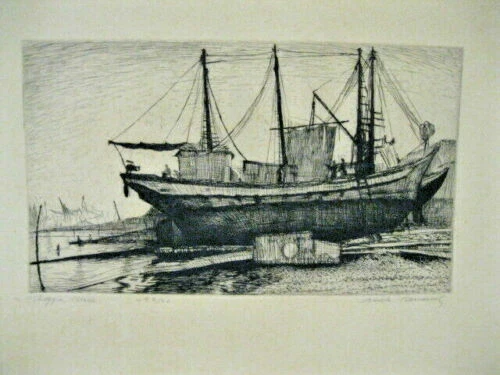 Estampes et gravures du XXe siècle et contemporaines eaux fortes signés