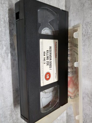 Reservoir Dogs / Killing Zoe VHS Movie Video Cassette Tape - Picture 4 of 4