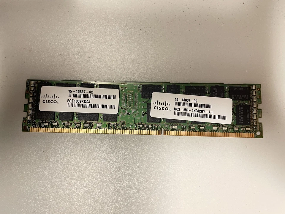 8GB Cisco 15-13637-02 Samsung 2Rx4 PC3L-12800R-11-11-E2-P2 M393B1K70DHO-YKO - Image 2 of 3