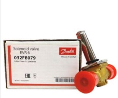 1PC NEW Danfoss EVR6 Solenoid Valve Threaded Connection 032F8079 12mm