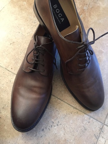 Boga Derby Oxford- Tobacco- Size 10.5M. Pre-own. - Picture 7 of 7
