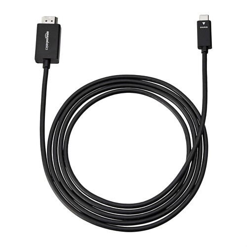 Amazon Basics USB-C to HDMI Display Cable Adapter Thunderbolt 3 4K@30Hz 6-Foot - Picture 11 of 13