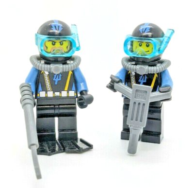 LEGO Aquazone Aquaraiders: Diver 6 + Diver 7 Angler Ambush (aqu025