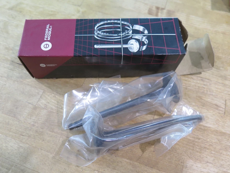 2 válvulas de escape de motor selladas potencia V-2330 NOS (14A2-1) Foto 2 de 2