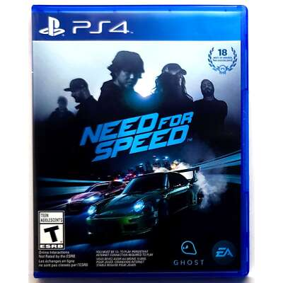#ad Need For Speed Sony Playstation 4 PS4 Pristine Tested Authentic 1Y Guarantee $15.99