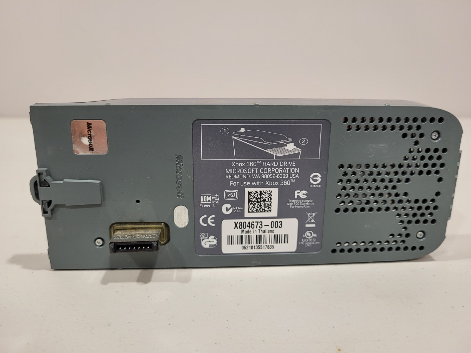 OEM Official Microsoft Xbox 360 Hard Drive HDD 20GB Genuine Tested