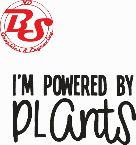 6" VEGAN Vegetarian Plants Plant Based Vinyl Decal Sticker Window noBS - Picture 10 of 26