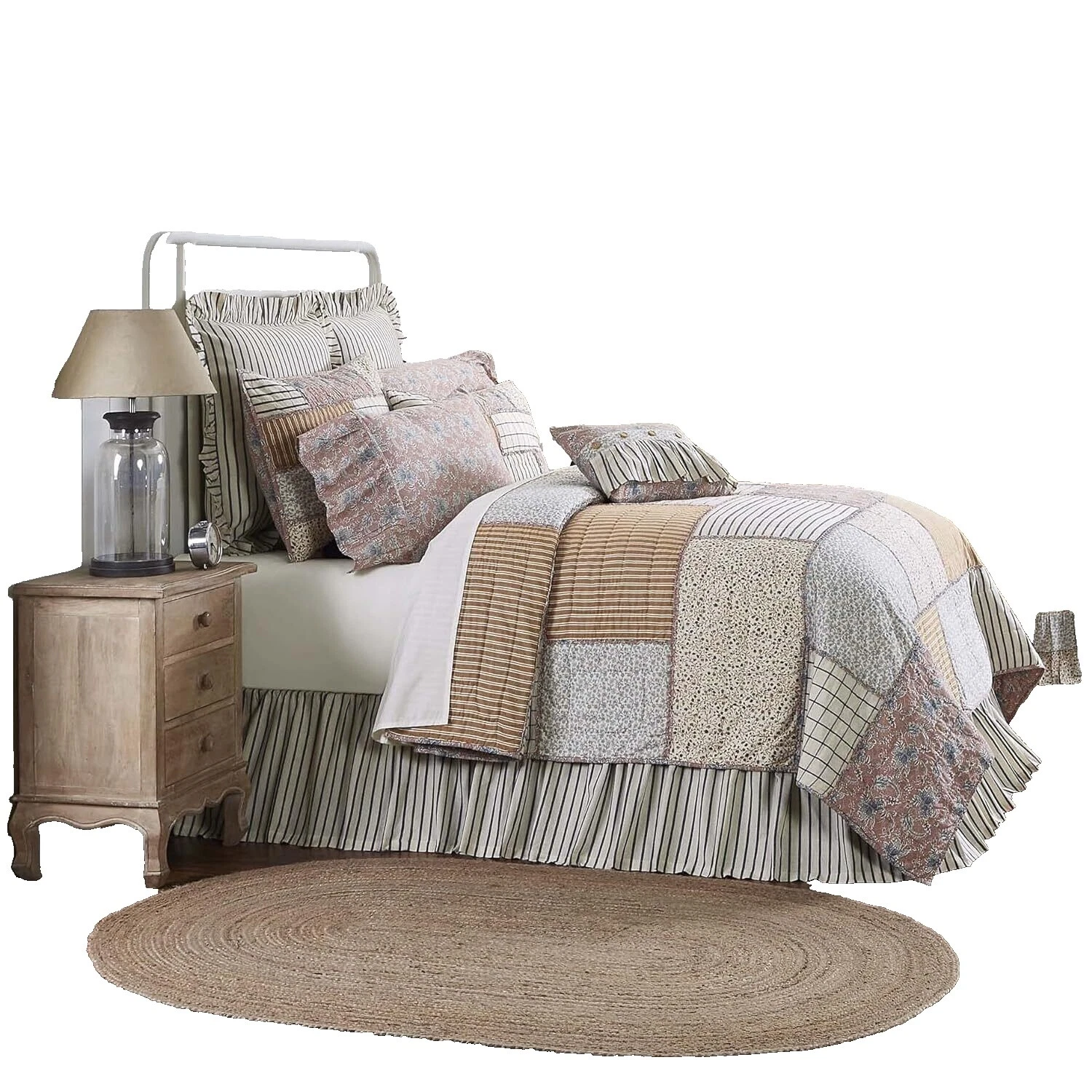 VHC Queen Floral Quilts, Bedspreads & Coverlets