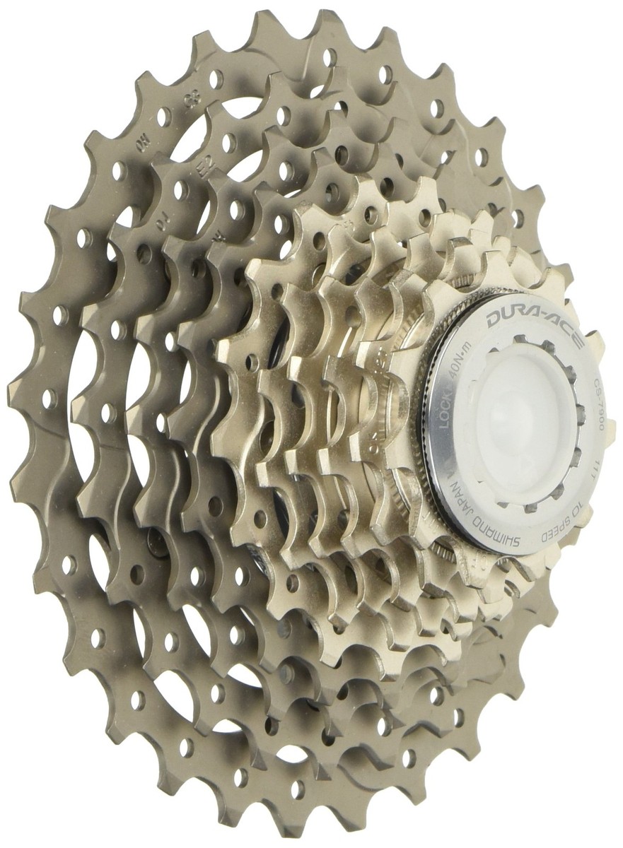 SHIMANO(シマノ) CS-7900 10S 11-28T 1234579148 CS-7900 2mvetro Shimano Dura Ace 7900 10 Speed Cassette - CS7900 for sale