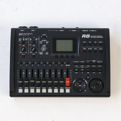 Zoom R8 Multi Track Recorder 8 Spur 24 Bit 48 kHz mit Stromkabel getestet...