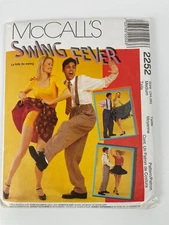 McCall's 2252 Swing Fever Vintage Sewing Pattern – Size Medium (34-36) – 1990s