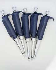 Rainin LTS Pipette Set | 10uL, 20uL, 100uL, 200uL, 1000uL | Cleaned, Calibrated