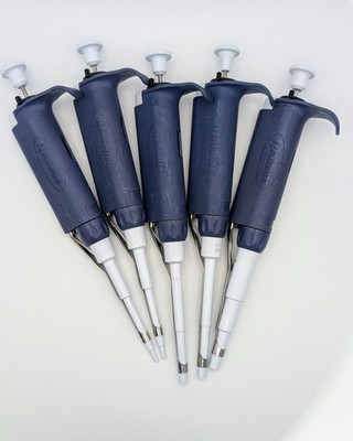 Rainin LTS Pipette Set | 10uL, 20uL, 100uL, 200uL, 1000uL | Cleaned, Calibrated
