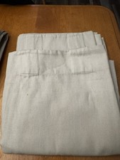 Pottery Barn 100% Cotton Drape Curtain Ivory ...