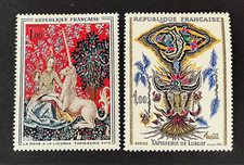 FRANCE 1964 et 1966 - TIMBRES NEUFS*- YT  1425  et  1493 - Tapisseries