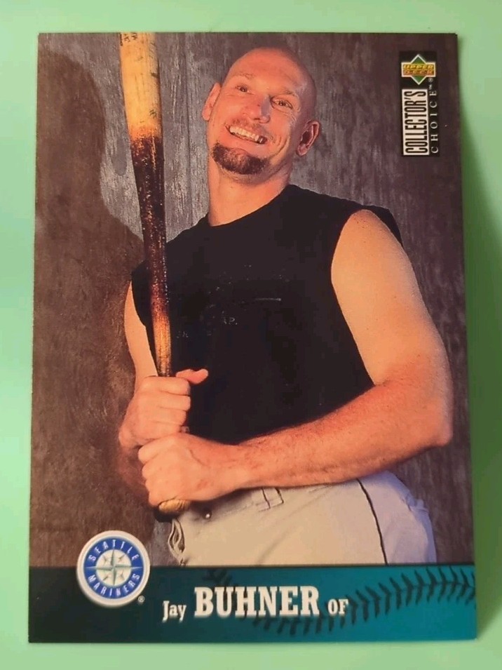 1997 Upper Deck Collector's Choice - Jay Buhner #480 - Seattle Mariners 