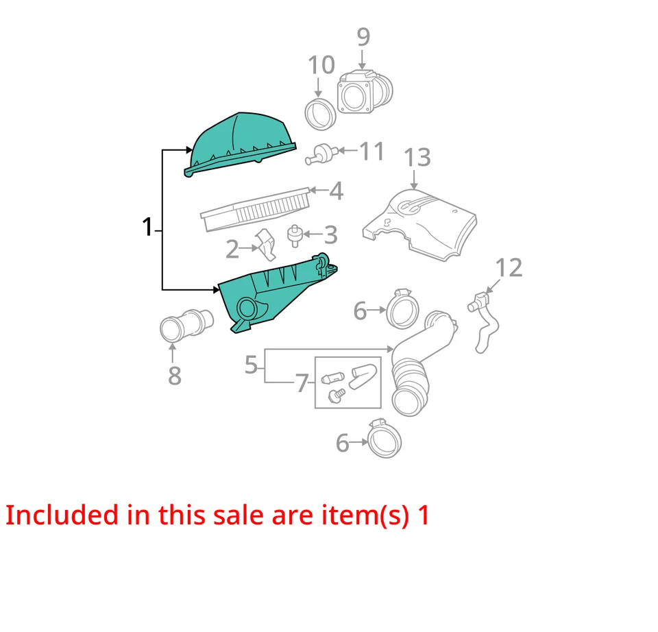 Air Cleaner Fits 05-11 CROWN VICTORIA 2580954 - Image 3 of 4