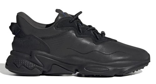 UK size 8 - adidas originals ozweego COMFY trainers RETRO black reflective RARE - Picture 7 of 12