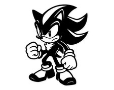 Vinyl Decal Car Truck Sticker Wall - Sonic The Hedgehog Shadow Tails Knuckles v7