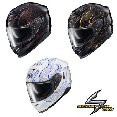 Scorpion Exo Exo-T520 Full Face Street Motorcycle - Pick Size & Color